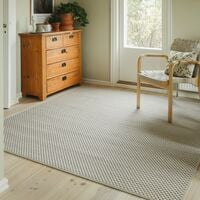 VM Carpet Pastilli matto 80x150 cm 1 valko-pellava